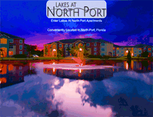 Tablet Screenshot of lakesatnorthport.com